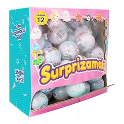 Мягкие животные - Мягкая игрушка Surprizamals S12 сюрприз в шаре (SU03107)