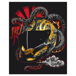 Товари для малювання - Картина за номерами Brushme Адреналін (BS53715)