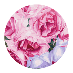 Товари для малювання - Картина за номерами Brushme Рожеві троянди (RC00075M)