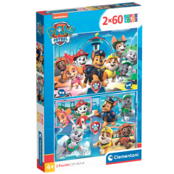 Пазли - Пазл Clementoni Paw Patrol 2 в 1 (21617) Пазли - Пазл Clementoni Paw Patrol 2 в 1 (21617)