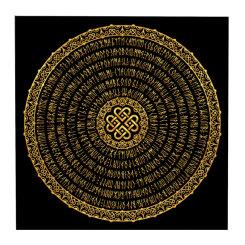 Товари для малювання - Набір для творчості Strateg Сугестивна мандала Сім'я 40 х 40 см (2 Mandala (family)