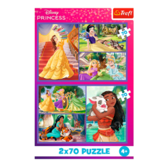 Пазлы - Пазл Trefl Princess Сказочные дни 2 в 1 (34440)