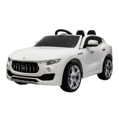 Електромобілі - Дитячий електромобіль Kidsauto Maserati Levante білий (SX 1798/SX 1798-2)