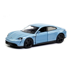 Транспорт и спецтехника - Автомодель TechnoDrive Porsche Taycan Turbo S синиій (250335U)