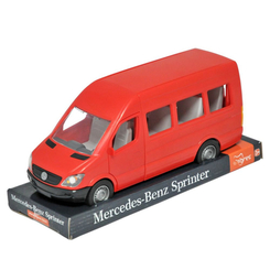 Транспорт и спецтехника - Автомобиль Tigres Mercedes-Benz Sprinter пассажирский красный (39705)