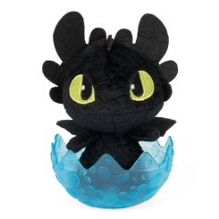 Мягкие животные - Мягкая игрушка Dragons Как приручить дракона 3 Беззубик в яйце (SM66623/6880)
