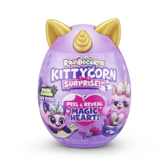 Мягкие животные - Мягкая игрушка-сюрприз Rainbocorn-H Kittycorn surprise S2 (9279H)
