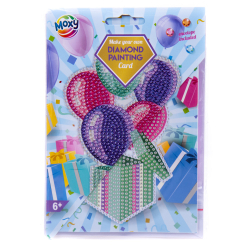 Мозаїка - Набір для творчості Grafix Алмазна листівка Кулі (260024_1)