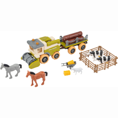 Транспорт и спецтехника - Игровой набор Otamanko Веселый хутор Комбайн, кони, коровы и овца (532.01.64) Транспорт и спецтехника - Игровой набор Otamanko Веселый хутор Комбайн, кони, коровы и овца (532.01.64)