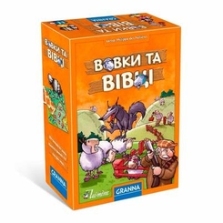 Настільні ігри - Настільна гра Granna Вовки та вівці українською (83651)