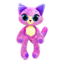 Мягкие животные - Мягкая игрушка Bubble Pops Виноградный котенок 34 см (2312004/5)