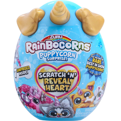 Мягкие животные - Мягкая игрушка-сюрприз Rainbocorns Puppycorn Реинбокорн-E Мопс (9237E)
