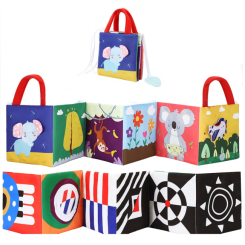 Розвивальні іграшки - Текстильна книга Urmywo (UMWLBS01AY)