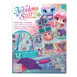 Набори для творчості - Набір для творчості Nebulous stars Стікери за номерами Космічні улюбленці (11023)