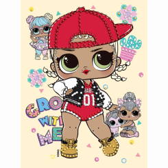 Мозаїка - Алмазна мозаїка Ідейка L.O.L. Surprise! Swag 15 x 20 см (AML1196)