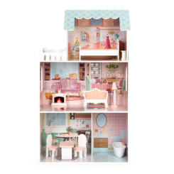 Мебель и домики - Игровой набор Ecotoys Кукольный дом Big Fresh Pink (D8112)