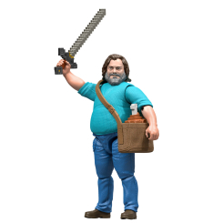 Фигурки персонажей - Фигурка Minecraft Фильм Стив (JFR44/1) Фигурки персонажей - Фигурка Minecraft Фильм Стив (JFR44/1)