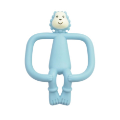 Брязкальця, прорізувачі - Прорізувач Lindo Чоловічок блакитний (4890211000267) (4890211030059)