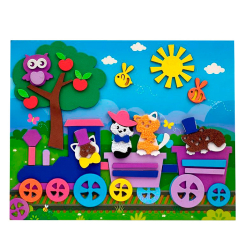 Набори для творчості - Набір для творчості Apli Krapli Аплікація Котики (2222433094014)