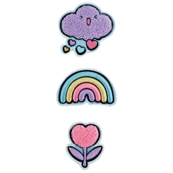 Бижутерия и аксессуары - Набор бейджей на липучке Kite 3 шт (K25-3012-2)