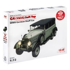 Конструктори з унікальними деталями - Конструктор ІСМ Модель G4 1935 року М'який верх (72472)