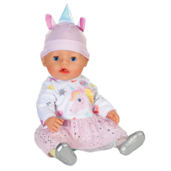 Пупсы - Кукла Baby Born Эмма-Единорог 43 см (836668)