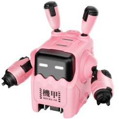 Павербанки - Зарядное устройство GravaStar Delta35 35Вт 2XUSB-C розовый (GRAVASTARA35_PNK_EUK)