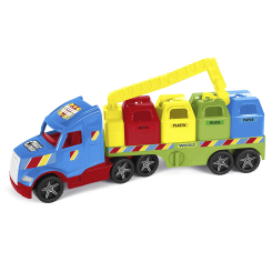Транспорт і спецтехніка - Ігровий набір Wader Magic Truck Basic Сміттєвоз (36321) Транспорт і спецтехніка - Ігровий набір Wader Magic Truck Basic Сміттєвоз (36321)