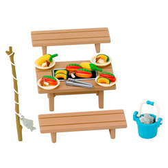 Фігурки тварин - Ігровий набір Відпочинок на природі Барбекю Sylvanian Families (5091)