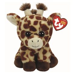 М'які тварини - М'яка іграшка TY Beanie Babies Жираф Печі 15 см (41199)