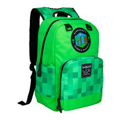 Рюкзаки и сумки - Рюкзак J!NX Minecraft Шахтерское общество зеленый (JINX-9488)