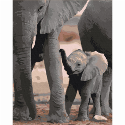 Товари для малювання - Картина за номерами Art Craft Майбутній велетень 40х50 см (11614-AC)