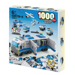 Блочные конструкторы - Конструктор Shantou Yisheng Полиция 1000 элементов (K8978-4) Блочные конструкторы - Конструктор Shantou Yisheng Полиция 1000 элементов (K8978-4)