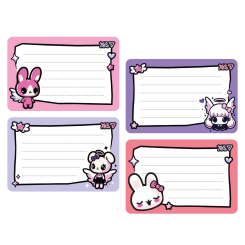 Канцтовары - Наклейки на тетради Yes Милашки 8 шт (955533)