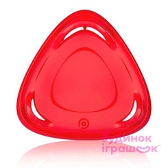 Санки - Санки-тарелка для взрослых Plastkon Метеор 60 красные (8595096938037)