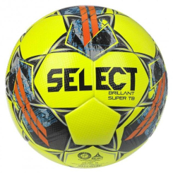Спортивные активные игры - Мяч футбольный Select BRILLANT SUPER FIFA TB v22 желто-серый Уни 5 361596-509 5