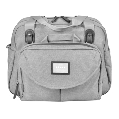 Товари для догляду - Сумка для мам Beaba Geneva сіра (940244)