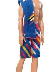 Куклы - Кукла Кен с полотенцем Barbie Пляжный (Т7188)