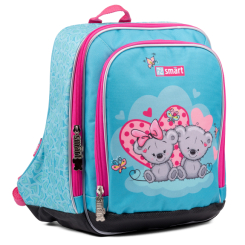 Рюкзаки та сумки - Рюкзак шкільний SMART H-55 Friends бірюзовий (558022)