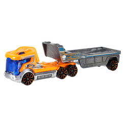 Коллекционные автомодели - Игрушечный грузовик-трейлер Hot Wheels Copter Chase (BFM60/BFM67)
