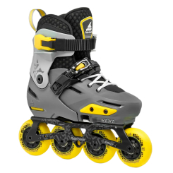 Ролики детские - Роликовые коньки Rollerblade Apex угольно-желтые размер 29-32 (8059791073153)