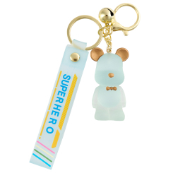 Брелоки - Брелок Brelok market Ведмедик прозорий синій (2060000021151) Брелоки - Брелок Brelok market Ведмедик прозорий синій (2060000021151)