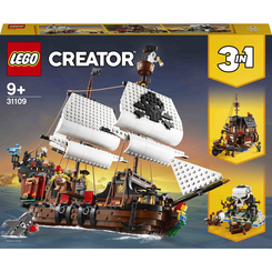 Конструктори LEGO - Конструктор LEGO Creator 3 v 1 Піратський корабель (31109)