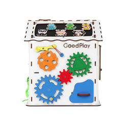Развивающие игрушки - Бизиборд Good Play Домик развивающий (В007)