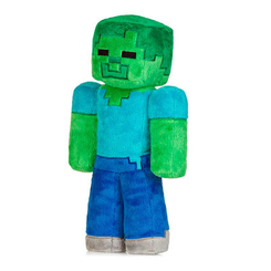 Персонажі мультфільмів - М'яка іграшка J!NX Minecraft Зомбі 30 см (JINX-5949)