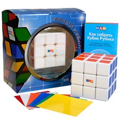 Головоломки - Головоломка Smart Cube Фирменный кубик белый 3 см (SC302)