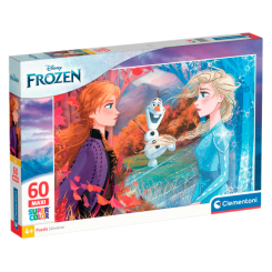 Пазли - Пазл Clementoni Maxi Frozen II 60 елементів (8005125264520) Пазли - Пазл Clementoni Maxi Frozen II 60 елементів (8005125264520)