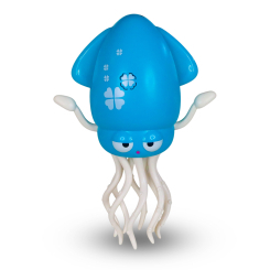 Фигурки животных - Интерактивная игрушка Tiki Wiki Кальмарини денсерини бирюзовый (158-21-UA-T)