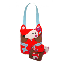 Наборы для творчества - Набор для творчества Apli Krapli Сумочка и кошелек Лисичка (4820198700843)