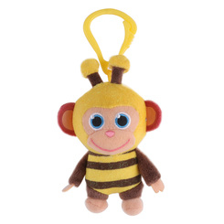 Брелоки - М'яка іграшка-брелок Wonder Park Мавпочка-бджілка з підвіскою 18 см (21664310533)